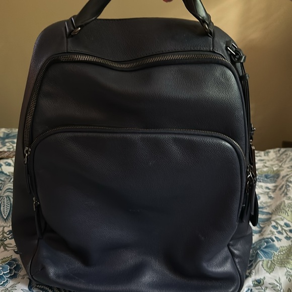 TUMI Laptop Leather Bookbag